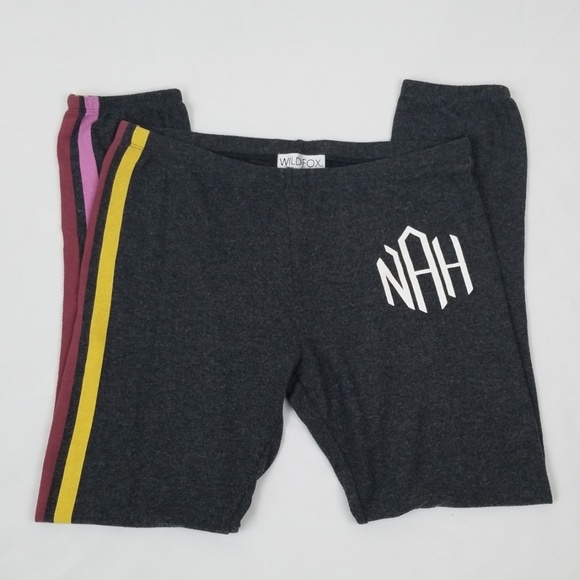 Wildfox NWT Nah Sports Bottoms Knox Pants Size L - Picture 4 of 8